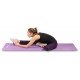 Коврик для йоги и фитнеса INDIGO PVC с рисунком Цветы YG03P 173*61*0,3 см Фиолетовый